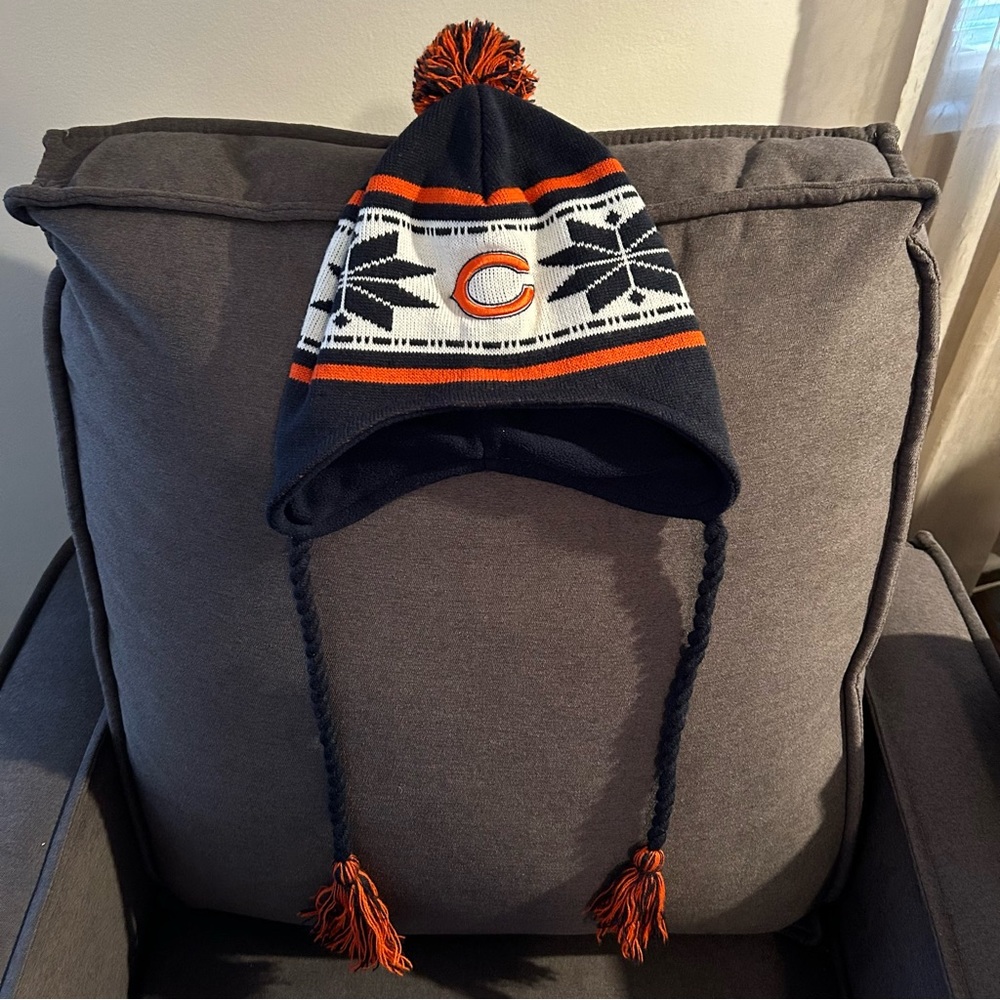 Chicago Bears NFL Winter Hat with Ear Flaps